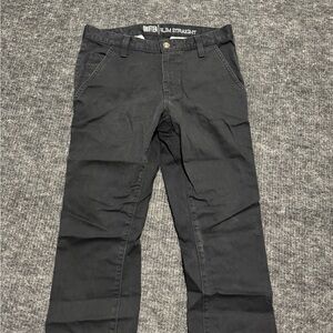 Drifter Slim Straight Men's Black Chinos